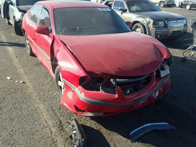 2G1WH55K539218092 - 2003 CHEVROLET IMPALA LS RED photo 1