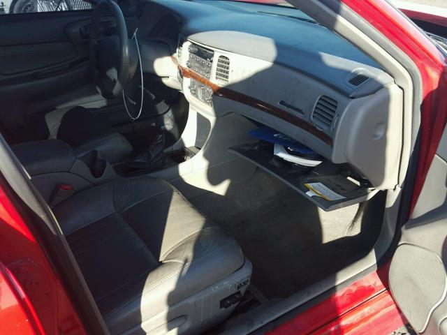2G1WH55K539218092 - 2003 CHEVROLET IMPALA LS RED photo 5