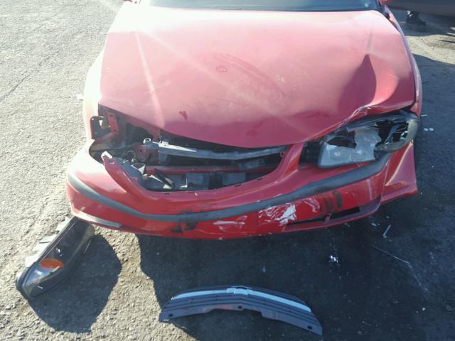 2G1WH55K539218092 - 2003 CHEVROLET IMPALA LS RED photo 7