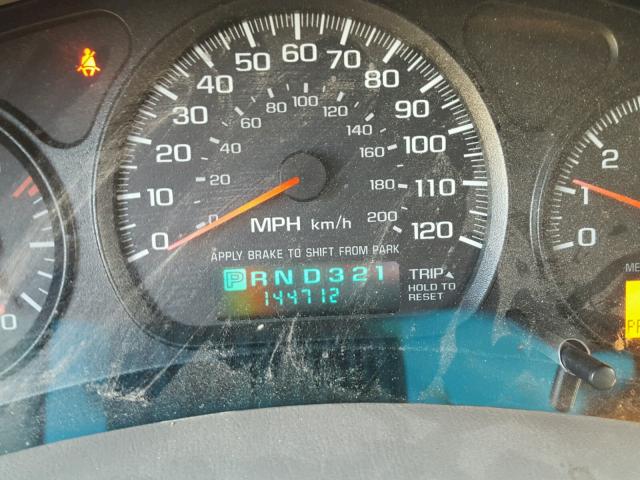 2G1WH55K539218092 - 2003 CHEVROLET IMPALA LS RED photo 8