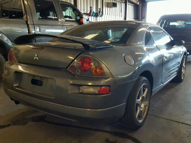 4A3AC44G74E069302 - 2004 MITSUBISHI ECLIPSE GS GRAY photo 4