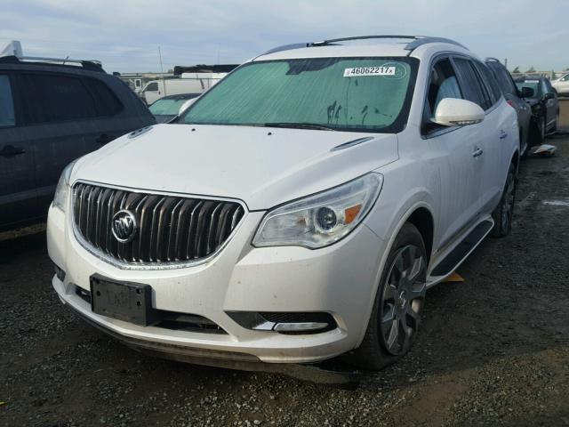 5GAKRCKD3GJ233019 - 2016 BUICK ENCLAVE WHITE photo 2