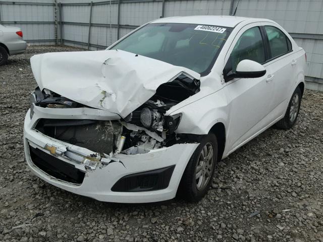 1G1JA5SH3C4152300 - 2012 CHEVROLET SONIC LS 白色 照片 2