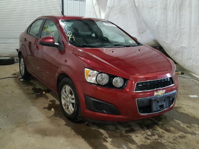 1G1JA5SH6C4145048 - 2012 CHEVROLET SONIC LS 红色 照片 1