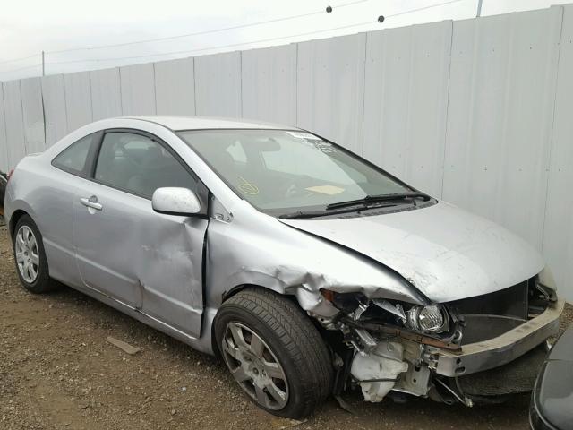 2HGFG12668H566931 - 2008 HONDA CIVIC SILVER photo 1