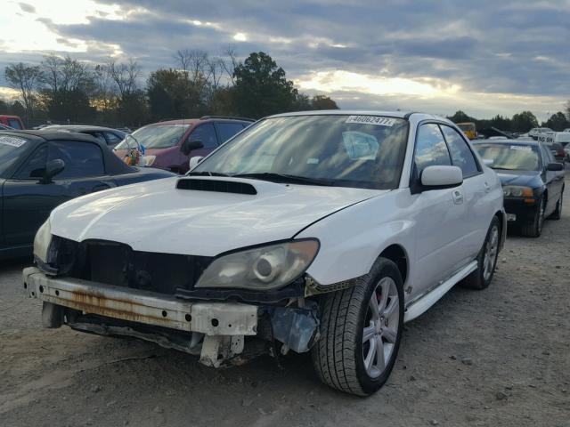 JF1GD79636H500298 - 2006 SUBARU IMPREZA WR WHITE photo 2