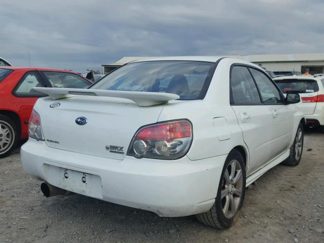 JF1GD79636H500298 - 2006 SUBARU IMPREZA WR WHITE photo 4