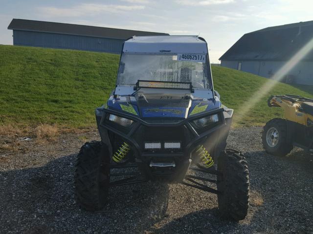 4XAVBE99XGB670322 - 2016 POLARIS RZR S 1000 BLUE photo 9