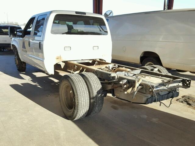 1FD8W3G62FEA39290 - 2015 FORD F350 SUPER WHITE photo 3