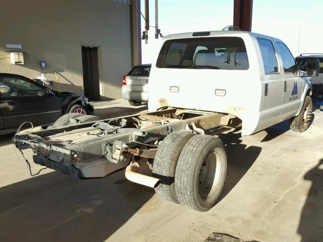 1FD8W3G62FEA39290 - 2015 FORD F350 SUPER WHITE photo 4