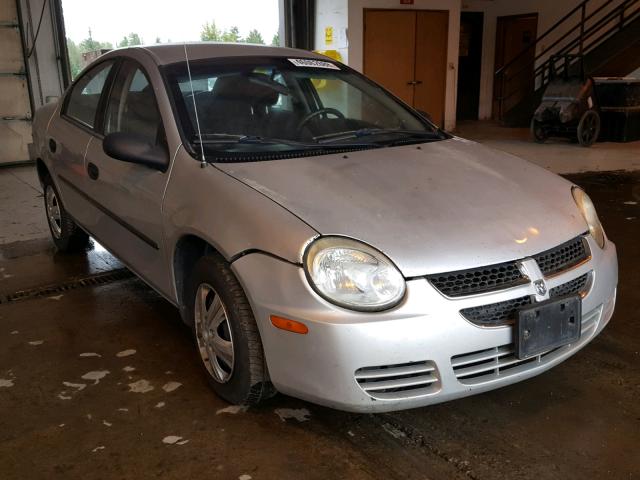 1B3ES26C63D230413 - 2003 DODGE NEON SE SILVER photo 1