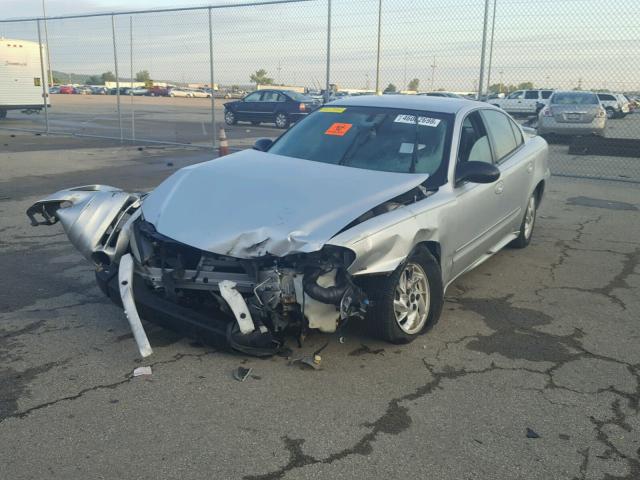 1G2NF52E83C237238 - 2003 PONTIAC GRAND AM S SILVER photo 2