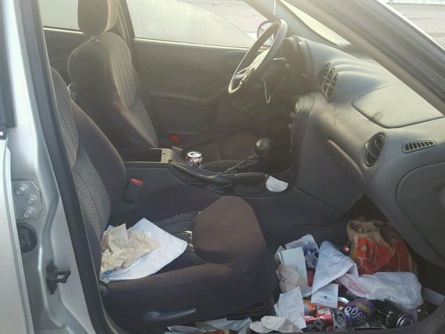 1G2NF52E83C237238 - 2003 PONTIAC GRAND AM S SILVER photo 5