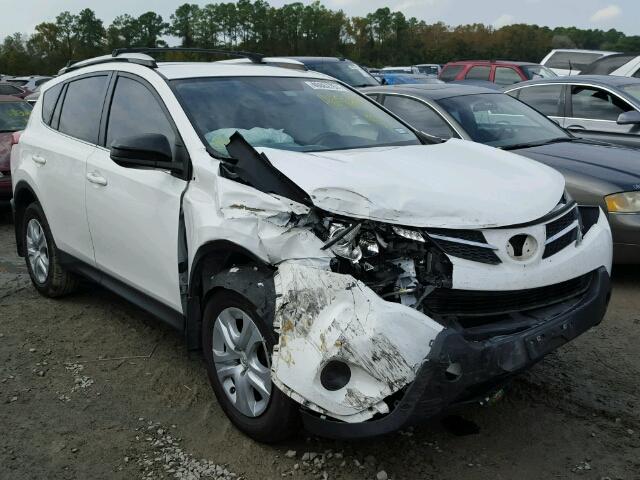 JTMZFREV9D5009884 - 2013 TOYOTA RAV4 LE WHITE photo 1