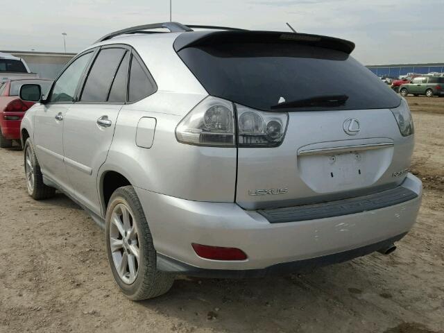 2T2GK31U99C063916 - 2009 LEXUS RX 350 SILVER photo 3