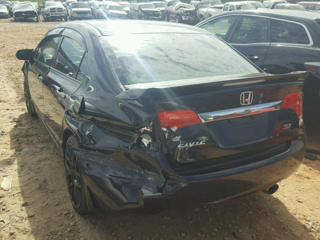 2HGFA5E54AH700899 - 2010 HONDA CIVIC SI BLACK photo 3