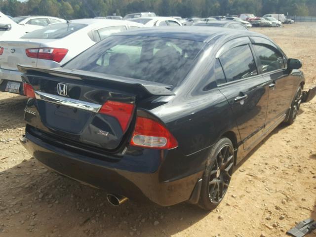 2HGFA5E54AH700899 - 2010 HONDA CIVIC SI BLACK photo 4