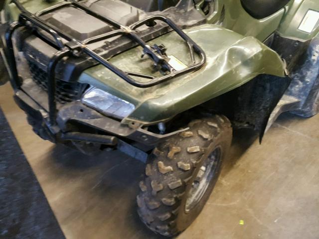 1HFTE4007G4208097 - 2016 HONDA TRX420 FM GREEN photo 9