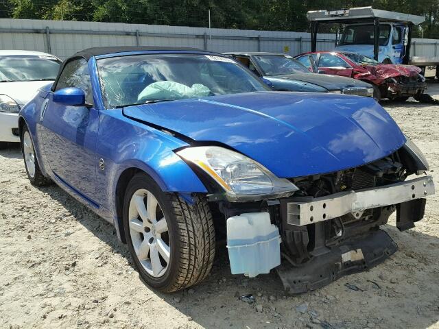 JN1AZ36D35M700801 - 2005 NISSAN 350Z ROADS BLUE photo 1