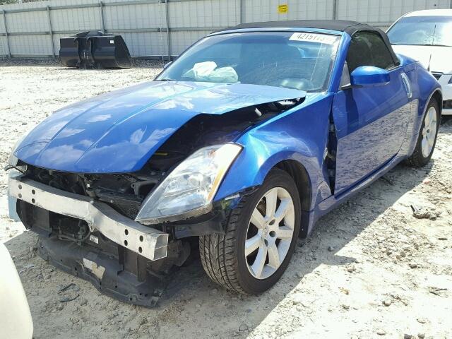 JN1AZ36D35M700801 - 2005 NISSAN 350Z ROADS BLUE photo 2