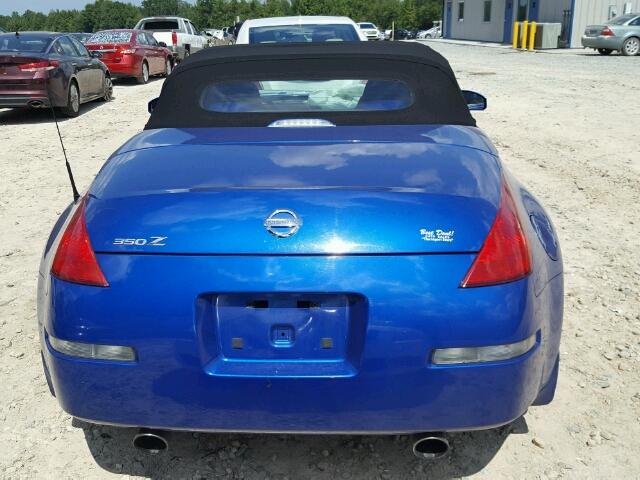 JN1AZ36D35M700801 - 2005 NISSAN 350Z ROADS BLUE photo 6