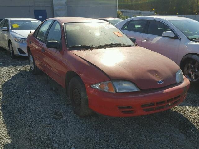 1G1JC524X27296995 - 2002 CHEVROLET CAVALIER B RED photo 1