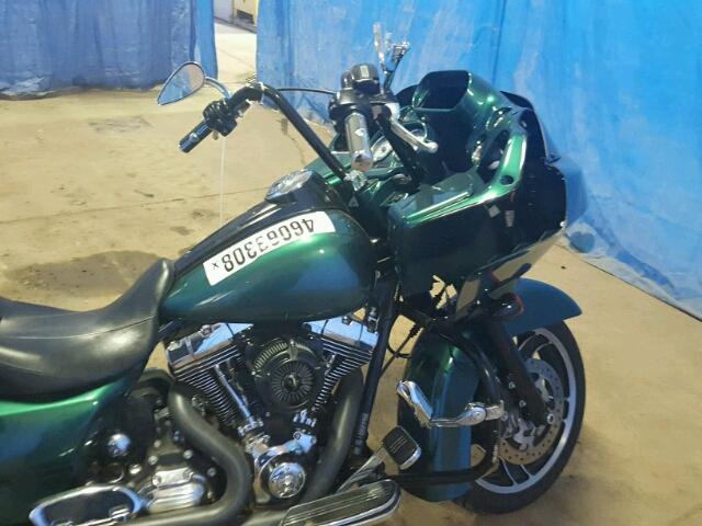 1HD1KHM13DB690531 - 2013 HARLEY-DAVIDSON FLTRX ROAD GREEN photo 5