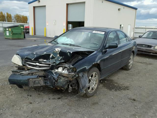 19UUA5666YA012829 - 2000 ACURA 3.2TL GREEN photo 2