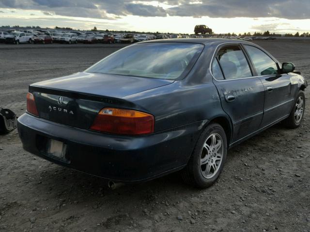 19UUA5666YA012829 - 2000 ACURA 3.2TL GREEN photo 4