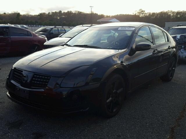 1N4BA41E64C860759 - 2004 NISSAN MAXIMA SE BLACK photo 2