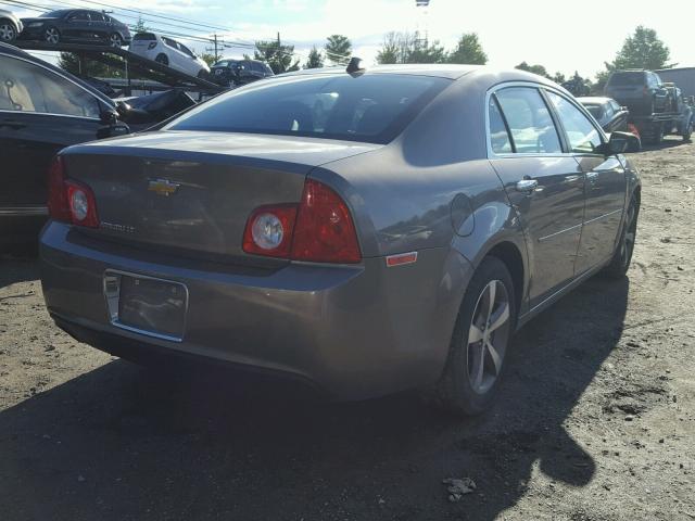 1G1ZC5E05CF119306 - 2012 CHEVROLET MALIBU 1LT BROWN photo 4