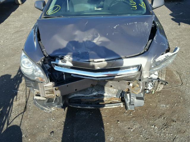 1G1ZC5E05CF119306 - 2012 CHEVROLET MALIBU 1LT BROWN photo 7