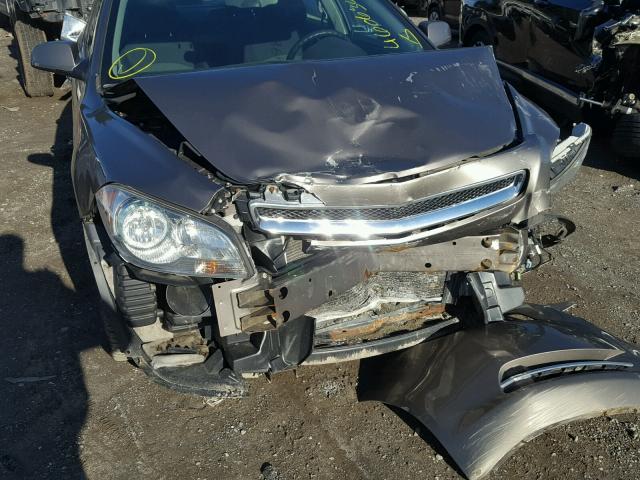 1G1ZC5E05CF119306 - 2012 CHEVROLET MALIBU 1LT BROWN photo 9