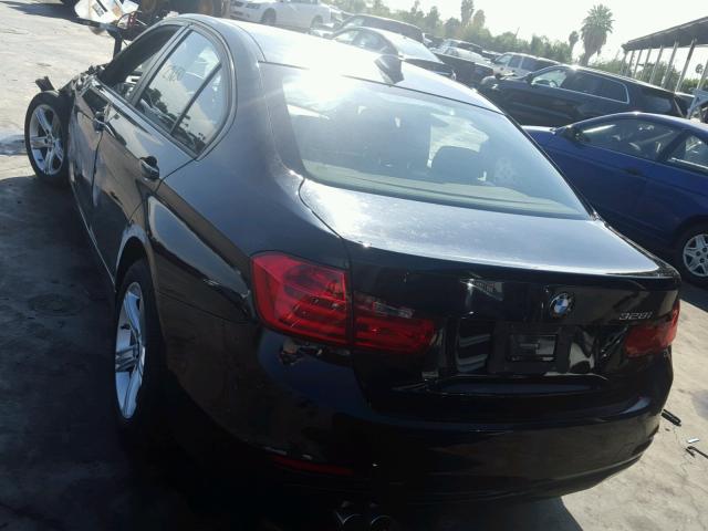 WBA3C1C55DF441270 - 2013 BMW 328 I SULE BLACK photo 3
