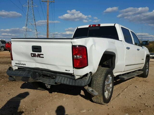 3GTU2VEC3EG451728 - 2014 GMC SIERRA K15 WHITE photo 4