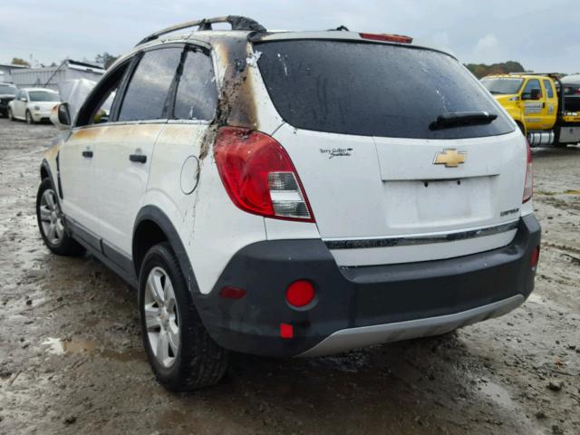 3GNAL2EKXES545891 - 2014 CHEVROLET CAPTIVA LS 白色 照片 3