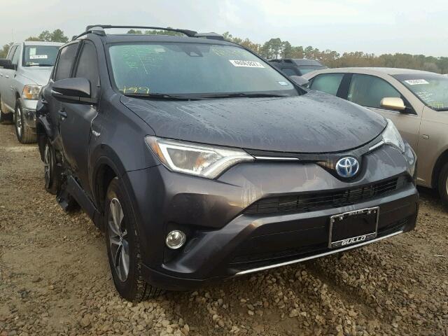 JTMRJREV4HD121874 - 2017 TOYOTA RAV4 HV LE BLACK photo 1