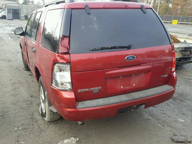 1FMZU73E55UA44468 - 2005 FORD EXPLORER X RED photo 3