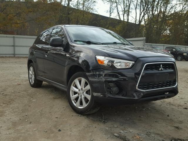 4A4AR3AU7DE007607 - 2013 MITSUBISHI OUTLANDER BLACK photo 1