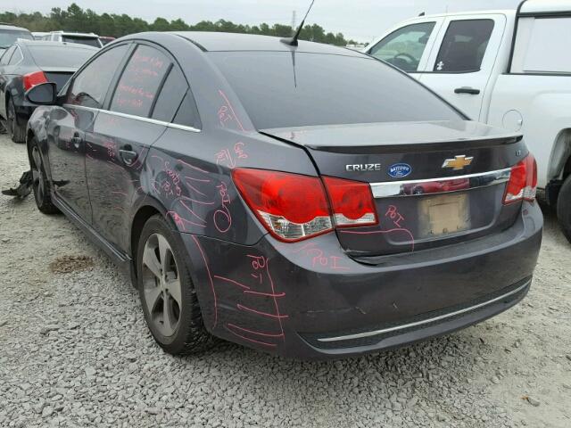 1G1PG5S92B7247087 - 2011 CHEVROLET CRUZE GRAY photo 3