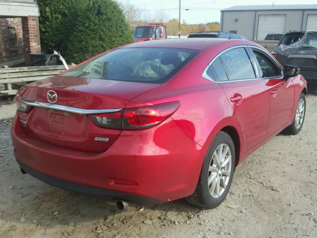 JM1GJ1U51F1191339 - 2015 MAZDA 6 SPORT RED photo 4