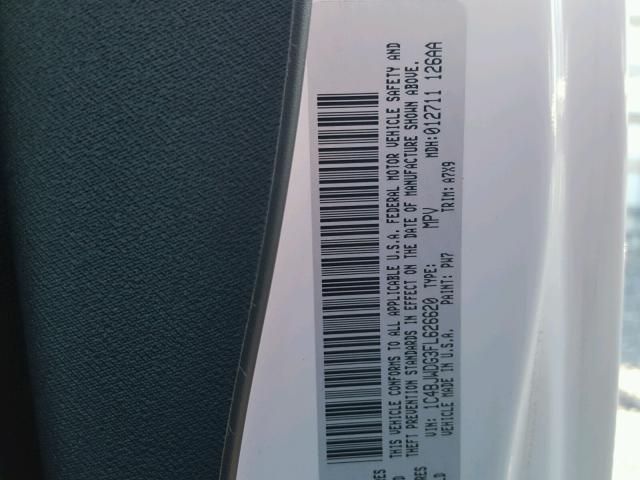 1C4BJWDG3FL626620 - 2015 JEEP WRANGLER U WHITE photo 10