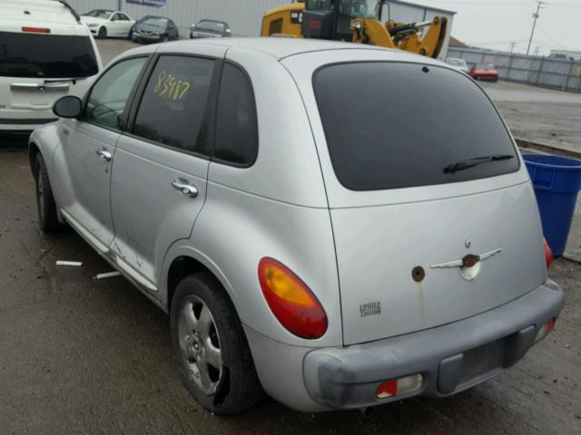 3C8FY4BB61T553683 - 2001 CHRYSLER PT CRUISER GRAY photo 3