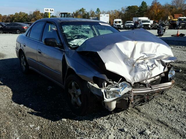 1HGCG1651YA009511 - 2000 HONDA ACCORD EX GRAY photo 1