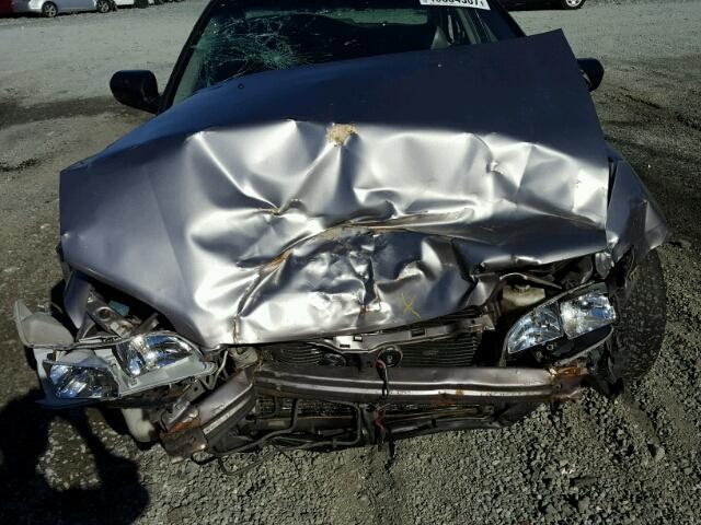 1HGCG1651YA009511 - 2000 HONDA ACCORD EX GRAY photo 7