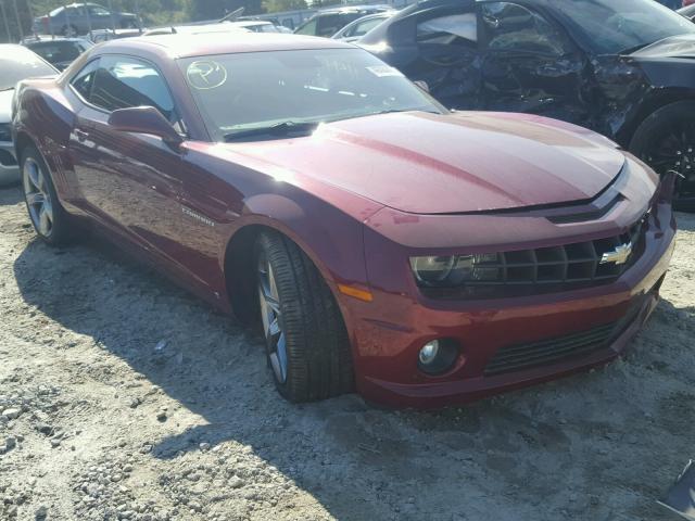 2G1FK1EJ9A9135375 - 2010 CHEVROLET CAMARO SS RED photo 1