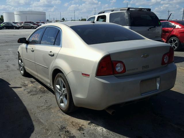 1G1ZC5EB5AF142969 - 2010 CHEVROLET MALIBU 1LT TAN photo 3