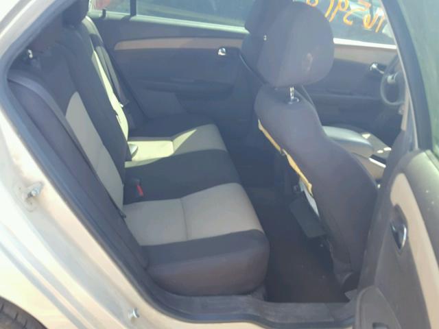 1G1ZC5EB5AF142969 - 2010 CHEVROLET MALIBU 1LT TAN photo 6