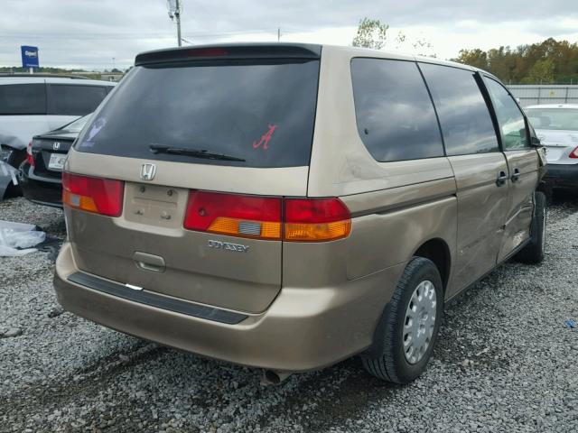 5FNRL18523B093324 - 2003 HONDA ODYSSEY LX GOLD photo 4