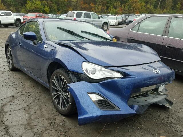 JF1ZNAA13D1712675 - 2013 TOYOTA SCION FR-S ლურჯი ფოტო 1